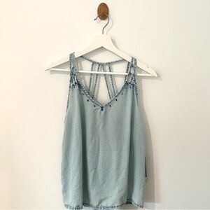 Rock & Republic Light Blue Tank Top